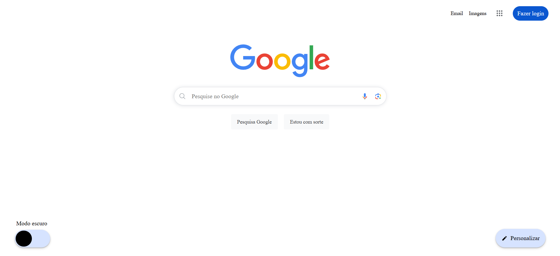 Imagem do Google Copy